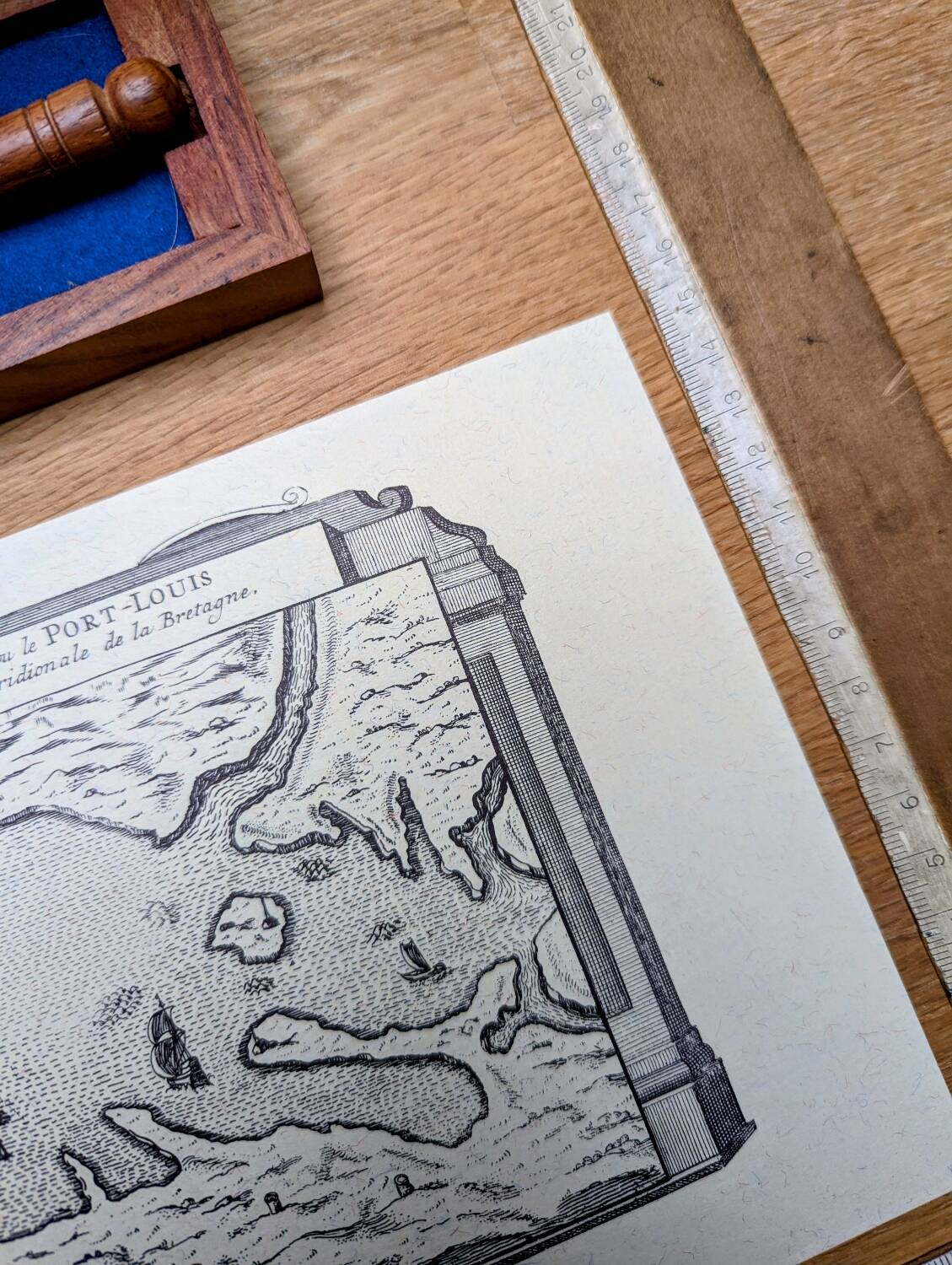 Printed in 1970, Port-Louis, Brittany.