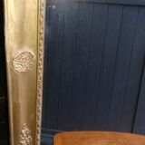 Mirror ancient gilded wood - 73x62cm