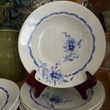 Lot de 6 assiettes creuses St Amand
