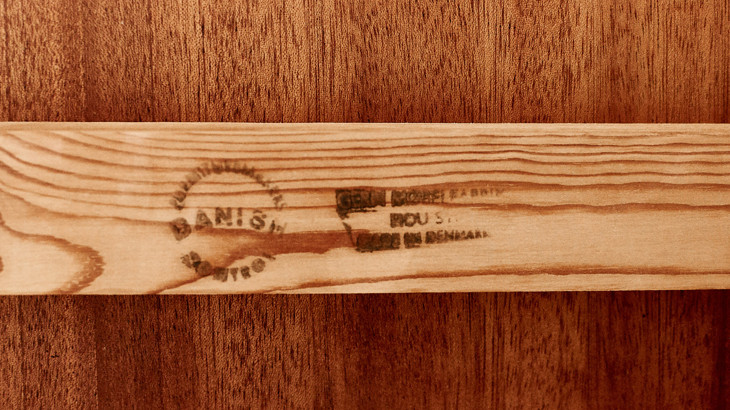 Rosewood dining table, Ivan Gern Møbelfabrik. Denmark, C.1960