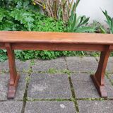 Antique elm bench