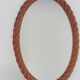 Oval rope mirror  1960s