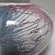 Vase west germany ceramic with projected decoration design 70s
