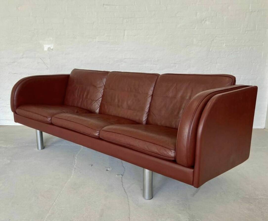 Vintage Danish Jørgen Gammelgaard For Erik Jørgensen Sofa Model Ej20/3