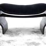 Osvaldo Borsani design, armchair ottoman Canada Tecno years 65