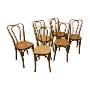 lot de 6 chaises bistrot