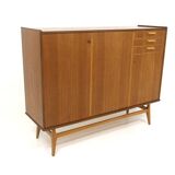 Scandinavian enfilade in teak and oak, Sweden, 1960.