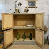 renovated antique sideboard - china cabinet