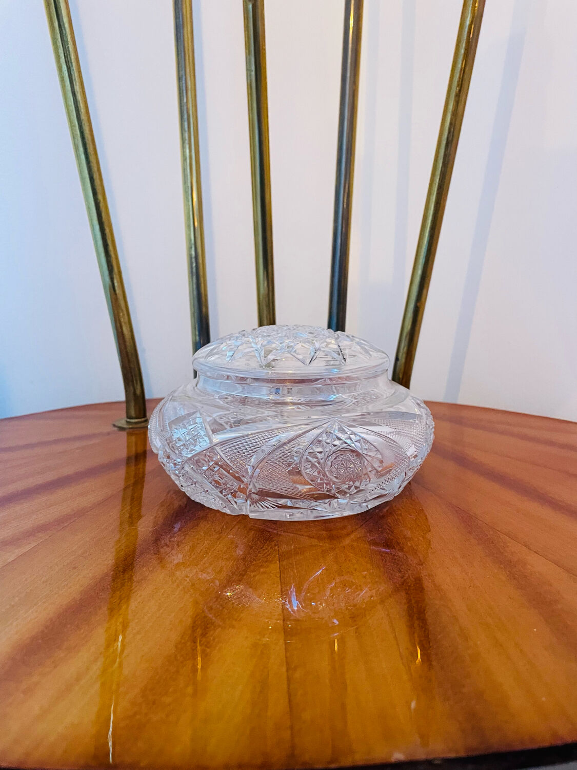 Bohemian Crystal Bonbonnière