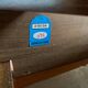 Table ronde dia 116cm extensible type Scandinave en teck et placage de teck an 1960