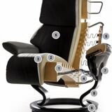 Stressless Jazz relax armchair Large with ottoman