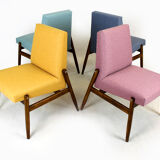 Chaises en hêtre de Zamojskie Fabryki Mebli, années 1960
