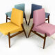 Chaises en hêtre de Zamojskie Fabryki Mebli, années 1960