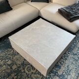 Travertine look coffee table