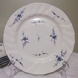 6 flat plates Villeroy and Boch décor "old Luxembourg"