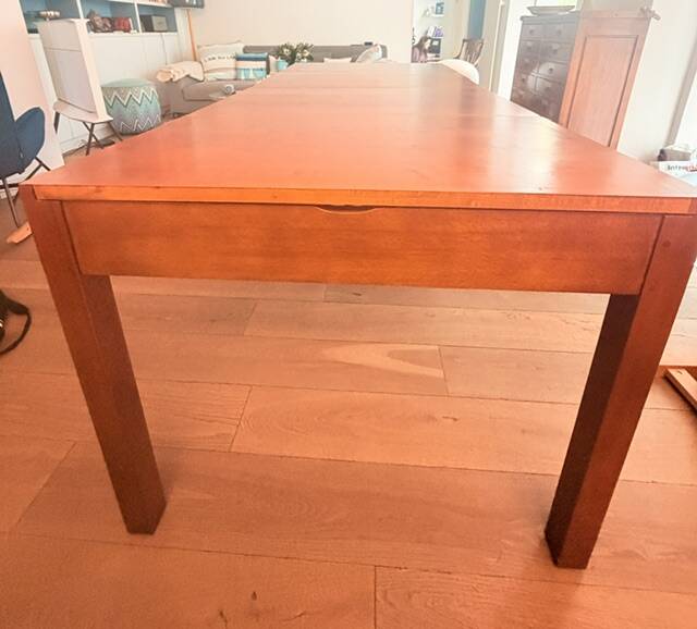 Extendable console - dining table roche bobois