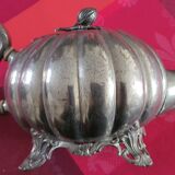 Antique Sheffield pewter teapot