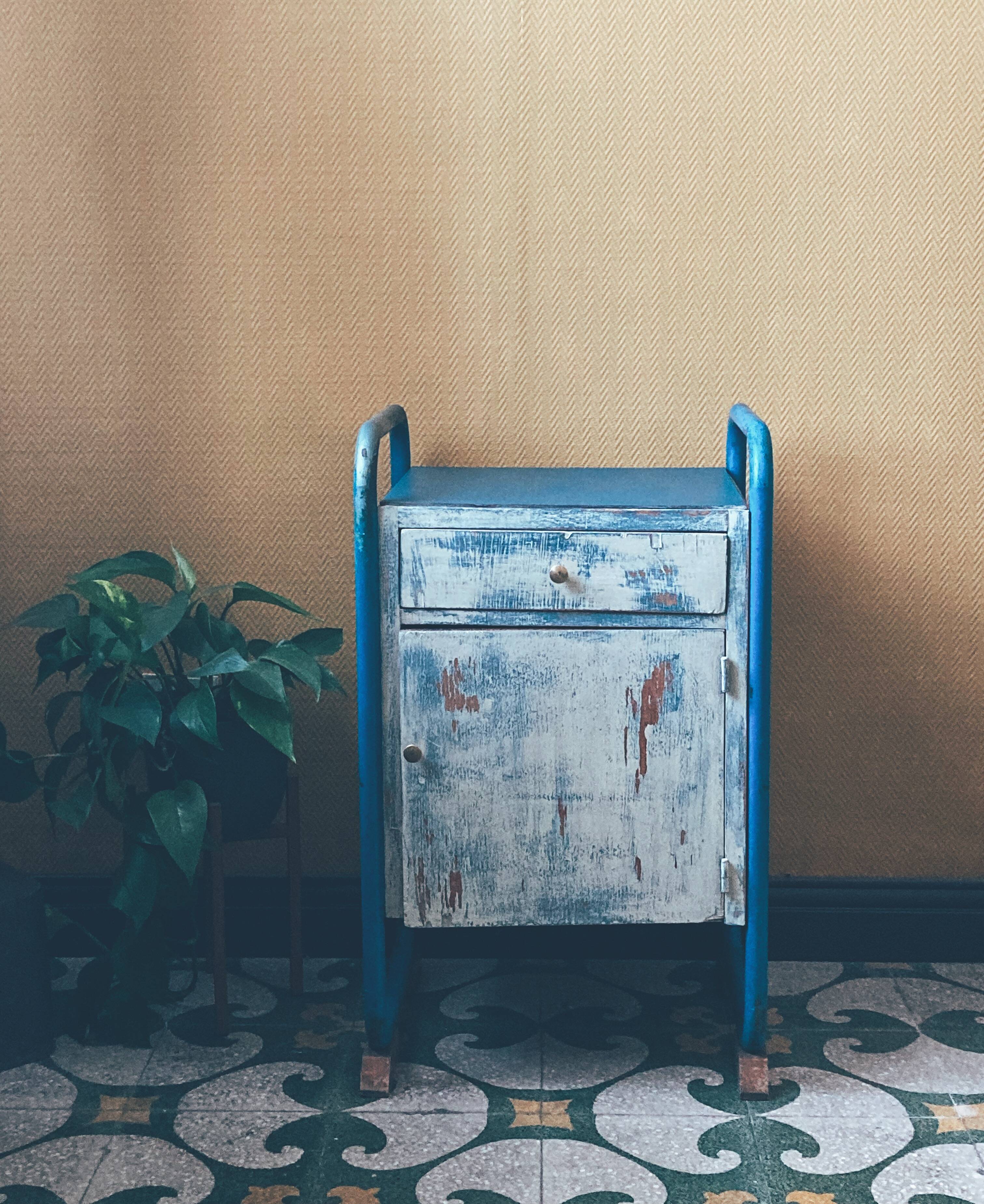 Small vintage school furniture