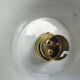Pair of enamelled sheet metal suspensions