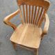 Fauteuil de bureau d'enfant dit "Américain" en chêne vers 1920