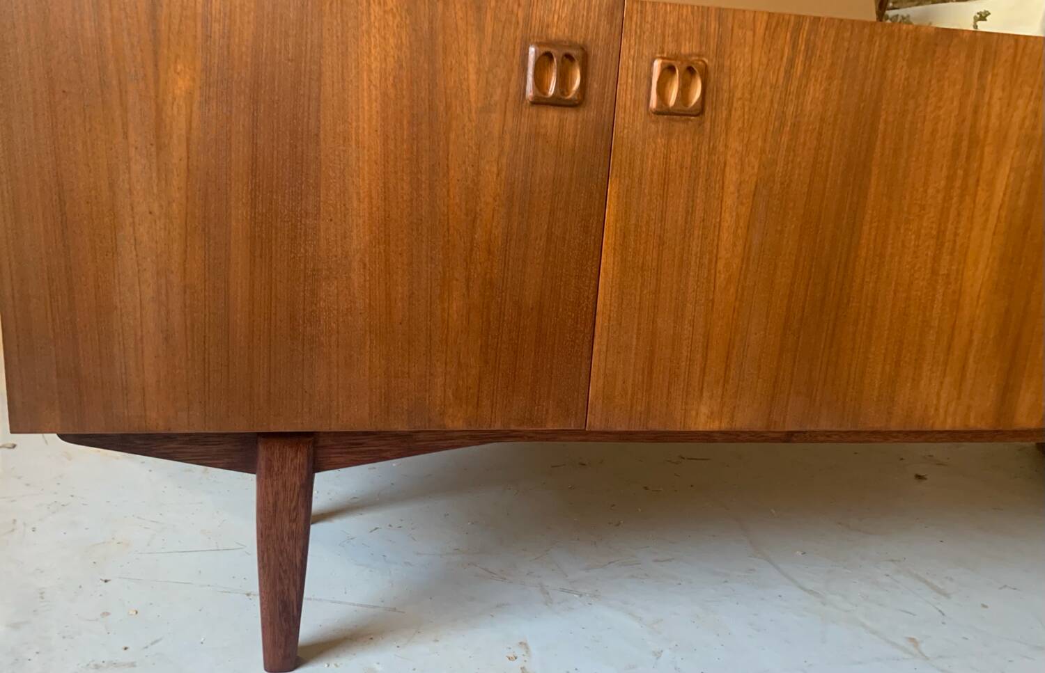 Vintage Scandinavian teak sideboard