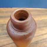 Petite bouteille en grès vase soliflore