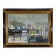 Oil on canvas “Concarneau”, signed S. Blaszczyk – 1991