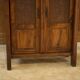 Brutalist Aranjou wardrobe in elm 1960s