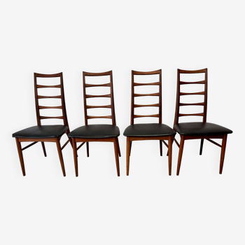 Danish rosewood chairs by "Niels Koefoed"