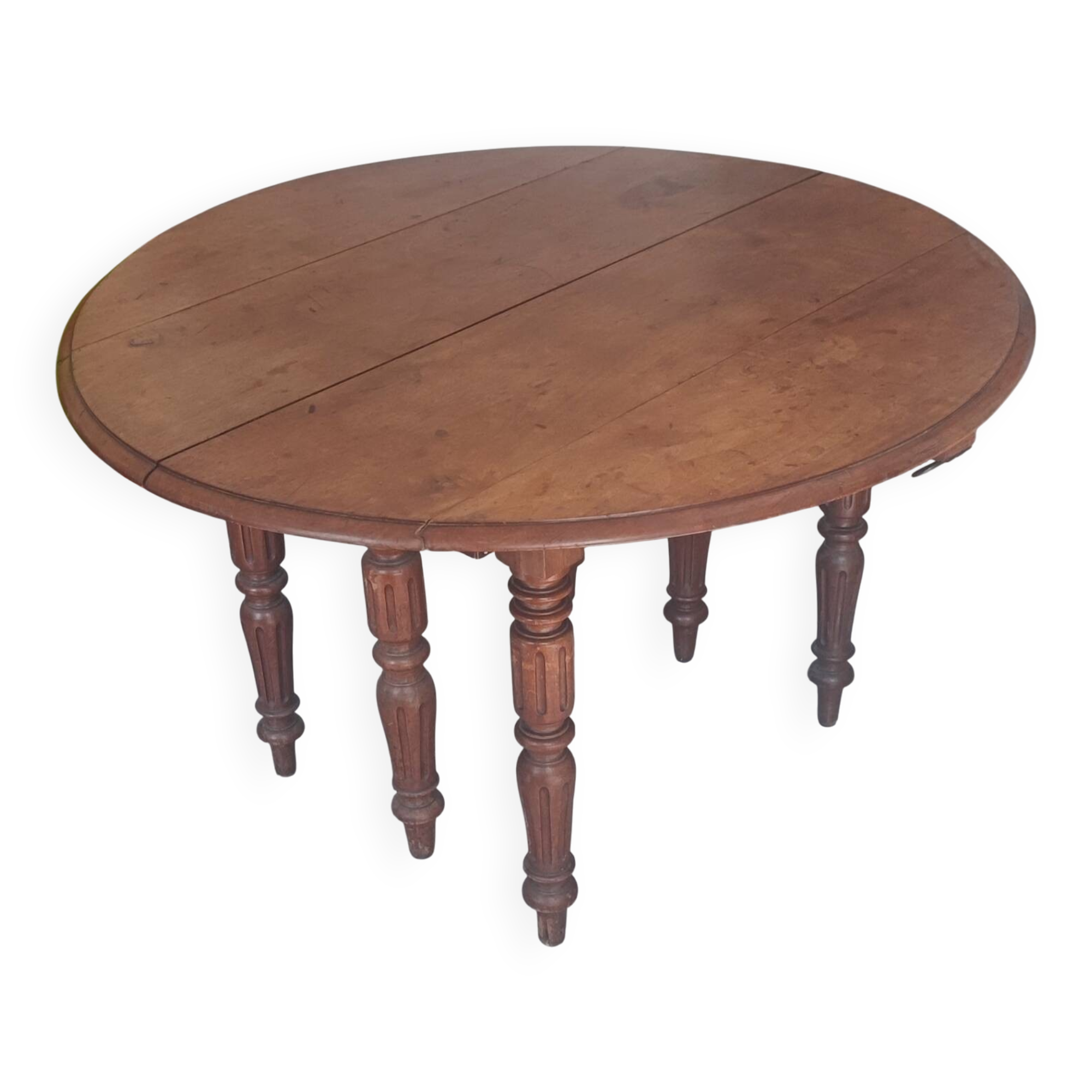 Walnut campaign table