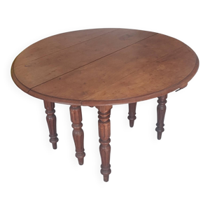 table de campagne noyer