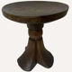 African "jima" wabi sabi tripod stool, ethiopia, 1940s-1950s