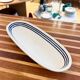 Pocket tray or old soap dish, faience from Moulin des Loups.
