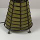 Lampadaire en bambou et tissu