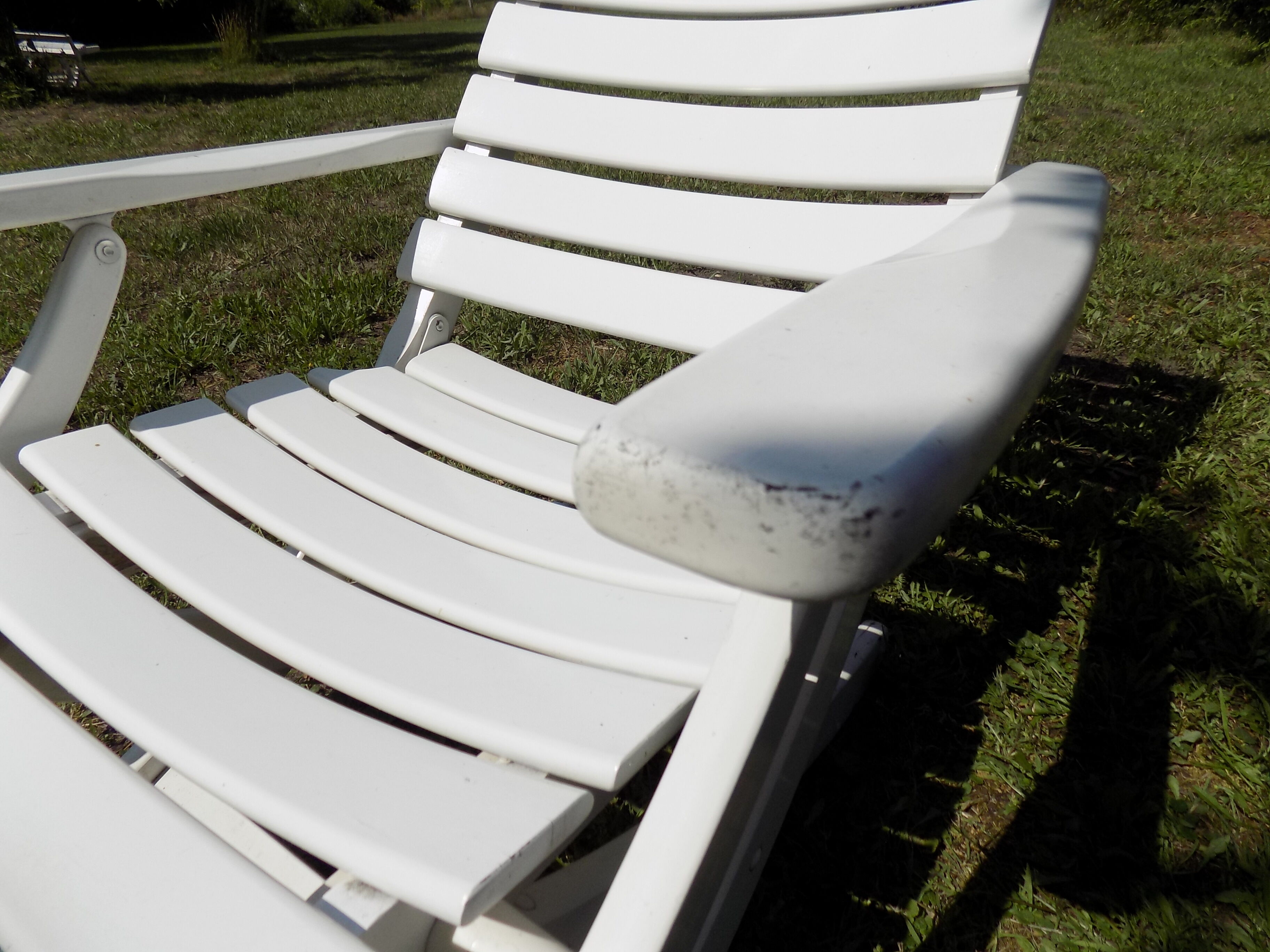 Chaises de jardin en bois années 80 Herlag