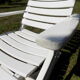 Chaises de jardin en bois années 80 Herlag