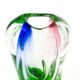 Mid-century modern vase, glass, designed by I. Suhajek, Czechoslovakia, 1960s