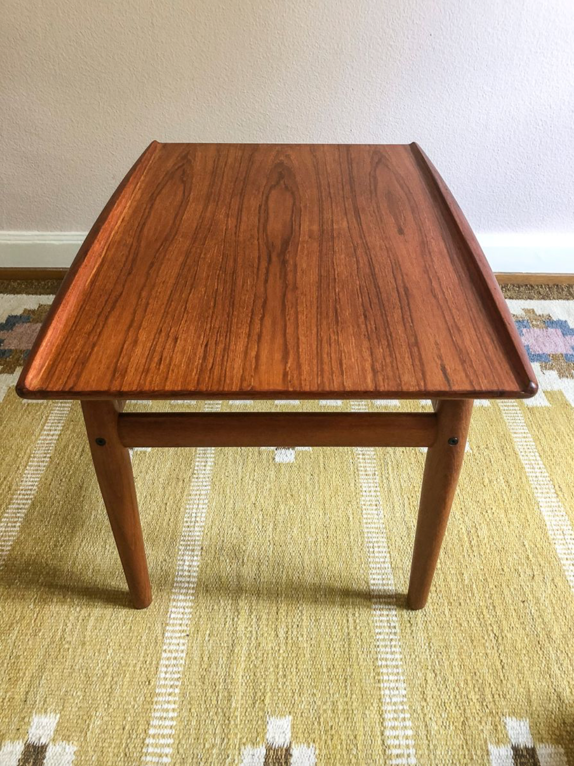 Teak coffee table by Grete Jalk for Glostrup, 1960