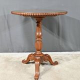 Oval Pedestal Table with Mahogany System, Louis Philippe period – 1st part 19th century