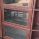 Large modular vintage display cabinet pierre cruiege for martin du