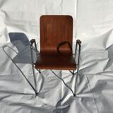 Lot de 4 chaises en teck scandinave