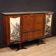 Meuble bar design italien par Fratelli Rigamonti Desio, Milan, années 1940