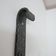 Brutalist iron mid-century french double arm wall light