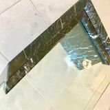 B&B Italia large table in black marble and glass