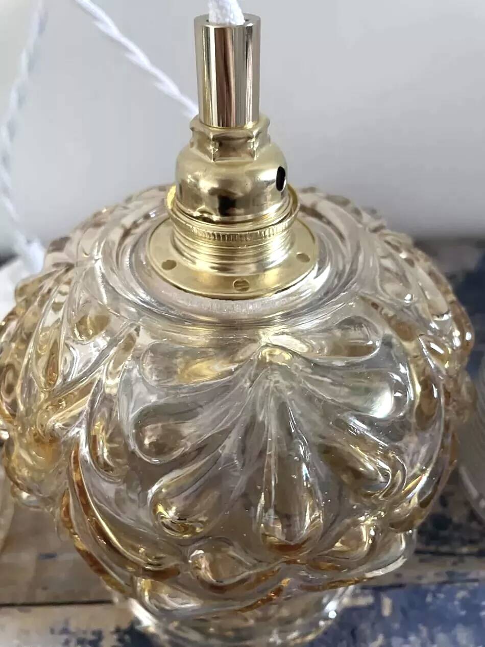 Pair of vintage pendant lights