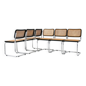 Set 6 Chaises salle - breuer b32