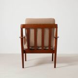 Danish teak armchair by Grete Jalk for Poul Jeppesen, 1960s
