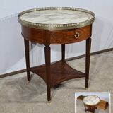 Mahogany Bouillotte Table, Louis XVI style – Late 19th century