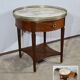 Table bouillotte en acajou, style Louis XVI, fin XIXème