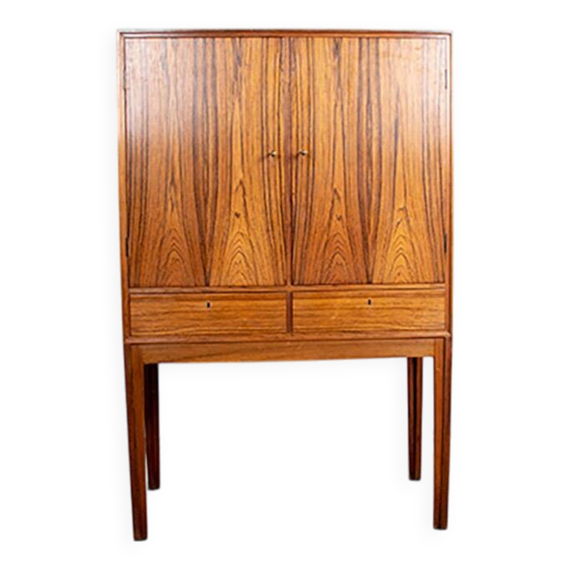 High cabinet, Bar, Danish in rosewood model 6201 by Hans Olsen 1960.